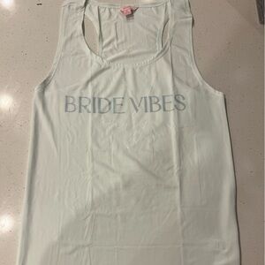 Honeydew Intimates Light Blue 'Bride Vibes' Tank Top
